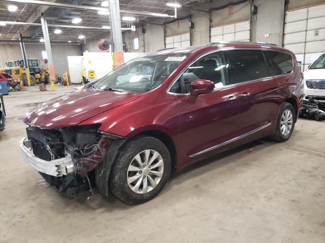 2C4RC1BG6JR143914 - 2018 CHRYSLER PACIFICA TOURING L RED photo 1