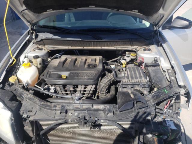 1B3CC4FB5AN186774 - 2010 DODGE AVENGER SXT SILVER photo 11