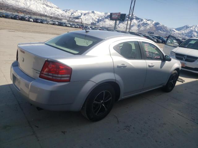 1B3CC4FB5AN186774 - 2010 DODGE AVENGER SXT SILVER photo 3