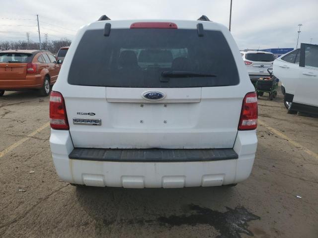 1FMCU03Z98KC05128 - 2008 FORD ESCAPE XLT WHITE photo 6