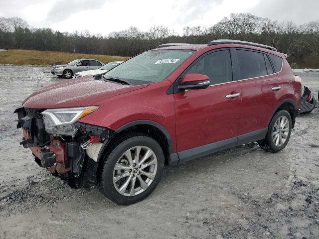 2T3YFREVXJW500772 - 2018 TOYOTA RAV4 LIMITED RED photo 1