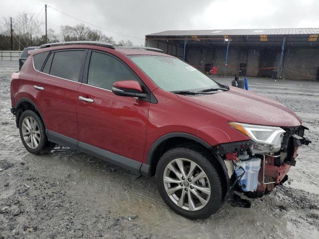 2T3YFREVXJW500772 - 2018 TOYOTA RAV4 LIMITED RED photo 4