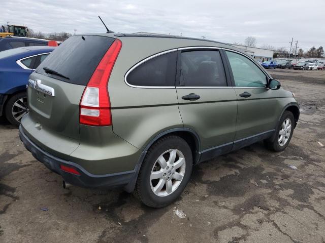 JHLRE48507C009177 - 2007 HONDA CR-V EX GREEN photo 3