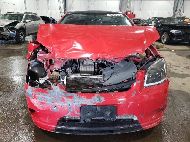 1G1AP18P377306465 - 2007 CHEVROLET COBALT SS SUPERCHARGED RED photo 5