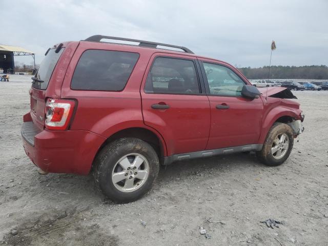 1FMCU0DG9BKB92076 - 2011 FORD ESCAPE XLT BURGUNDY photo 3