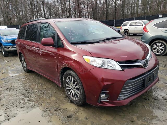 5TDYZ3DCXJS926239 - 2018 TOYOTA SIENNA XLE RED photo 4