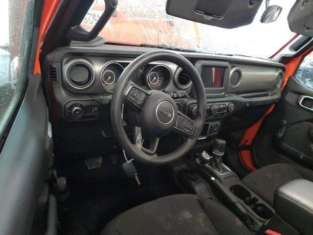 1C4HJXAG2PW681399 - 2023 JEEP WRANGLER SPORT ORANGE photo 8