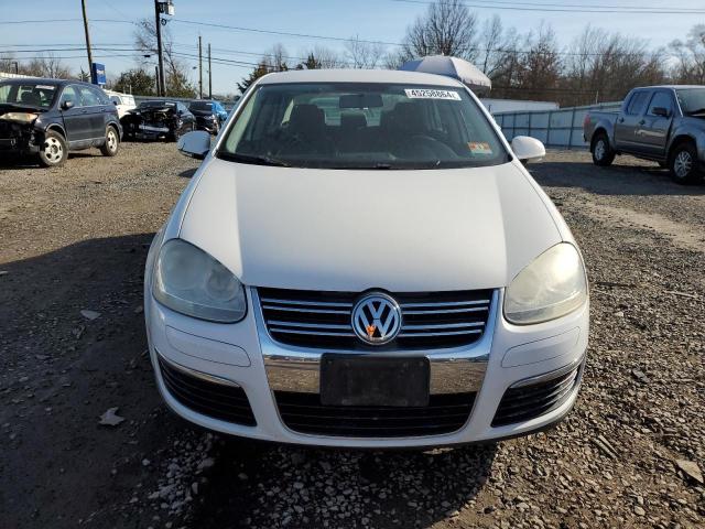 3VWJZ71K39M122068 - 2009 VOLKSWAGEN JETTA S WHITE photo 5