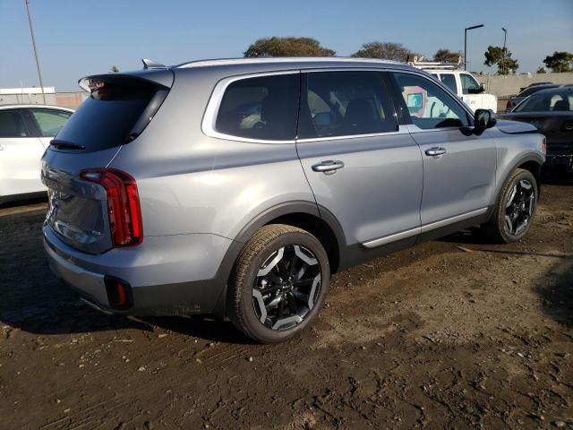 5XYP6DGC8PG349450 - 2023 KIA TELLURIDE S GRAY photo 3