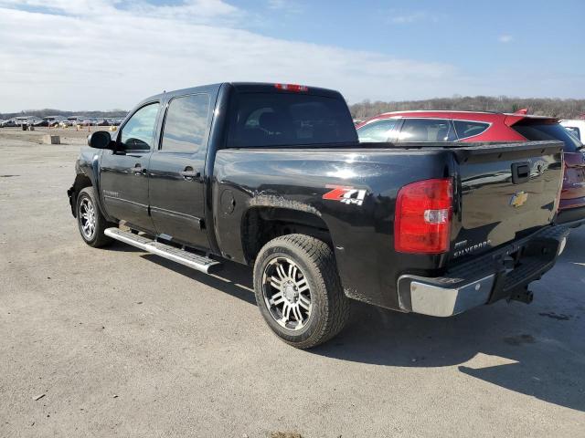 1GCPKSE70CF158334 - 2012 CHEVROLET SILVERADO K1500 LT BLACK photo 2