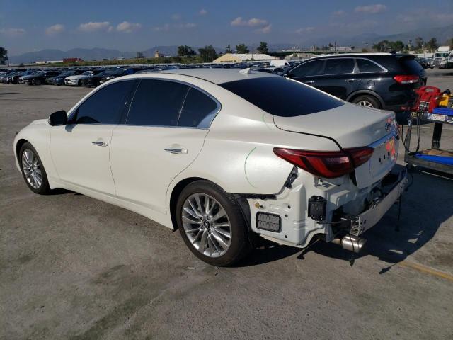 JN1EV7BP9MM705066 - 2021 INFINITI Q50 LUXE WHITE photo 2