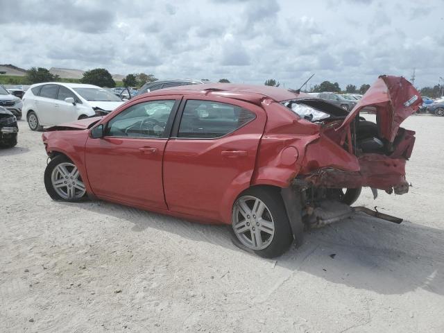 1C3CDZCB8EN163612 - 2014 DODGE AVENGER SXT RED photo 2