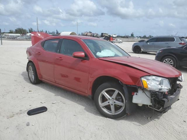 1C3CDZCB8EN163612 - 2014 DODGE AVENGER SXT RED photo 4