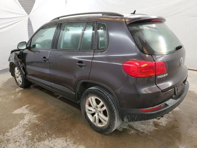 WVGBV7AX5GW592514 - 2016 VOLKSWAGEN TIGUAN S GRAY photo 2