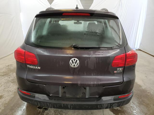 WVGBV7AX5GW592514 - 2016 VOLKSWAGEN TIGUAN S GRAY photo 6