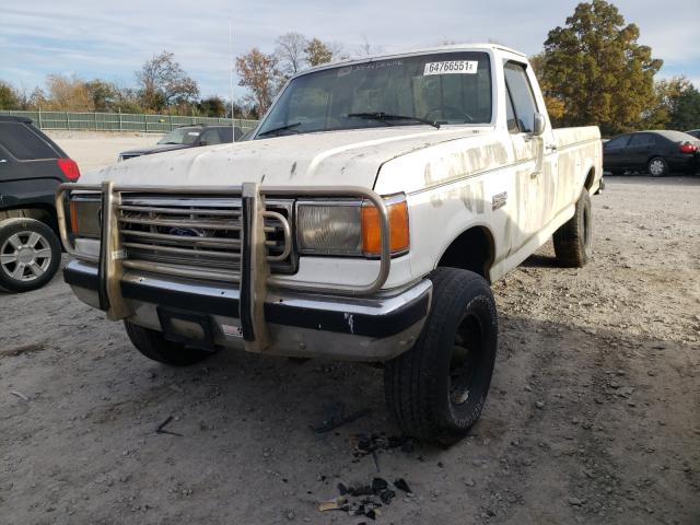 1FTEF26H8JNB07024 - 1988 FORD F-250 WHITE photo 2