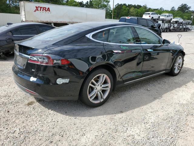 5YJSA1H11EFP61587 - 2014 TESLA MODEL S Սև լուսանկար 3