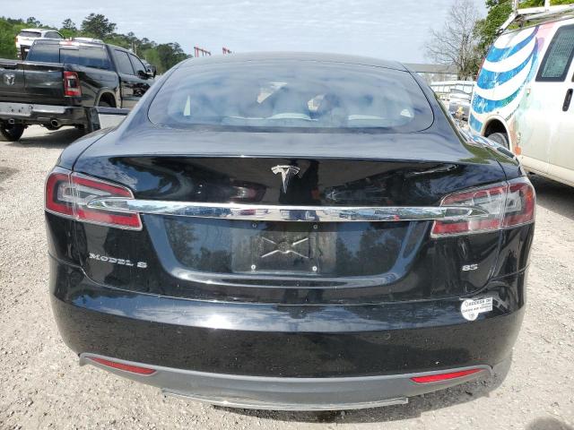 5YJSA1H11EFP61587 - 2014 TESLA MODEL S Սև լուսանկար 6