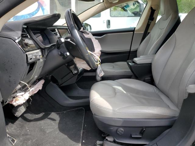 5YJSA1H11EFP61587 - 2014 TESLA MODEL S Սև լուսանկար 7