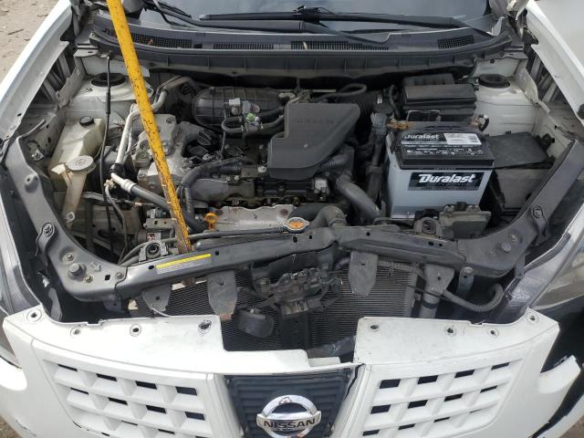 JN8AS58T09W327457 - 2009 NISSAN ROGUE S WHITE photo 11