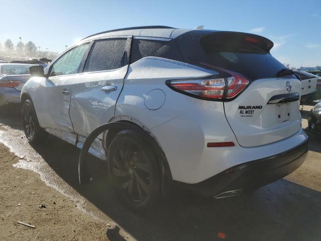 5N1AZ2MG5JN162221 - 2018 NISSAN MURANO S WHITE photo 2