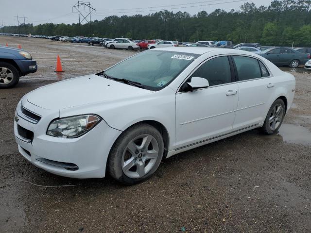 1G1ZC5EB8A4126180 - 2010 CHEVROLET MALIBU 1LT WHITE photo 1