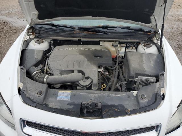 1G1ZC5EB8A4126180 - 2010 CHEVROLET MALIBU 1LT WHITE photo 11