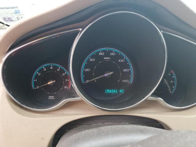 1G1ZC5EB8A4126180 - 2010 CHEVROLET MALIBU 1LT WHITE photo 9