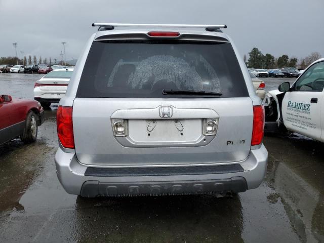 2HKYF18473H554271 - 2003 HONDA PILOT EX SILVER photo 6