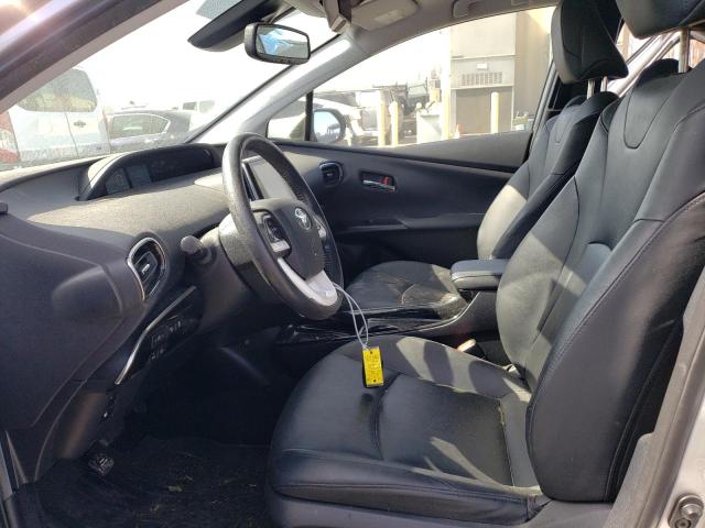 JTDKARFP3H3001071 - 2017 TOYOTA PRIUS PRIM ვერცხლისფერი ფოტო 7