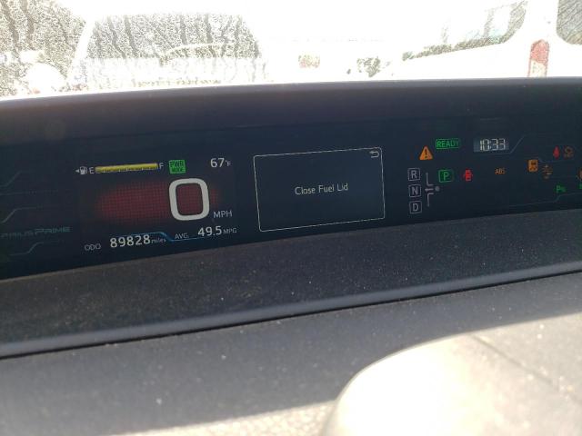 JTDKARFP3H3001071 - 2017 TOYOTA PRIUS PRIM ვერცხლისფერი ფოტო 9