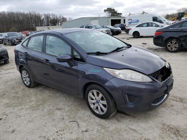 3FADP4BJ8CM120954 - 2012 FORD FIESTA SE BLUE photo 4