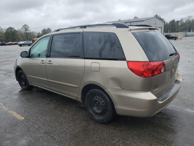 5TDKK4CC9AS329584 - 2010 TOYOTA SIENNA CE GOLD photo 2