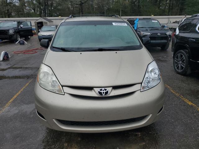 5TDKK4CC9AS329584 - 2010 TOYOTA SIENNA CE GOLD photo 5