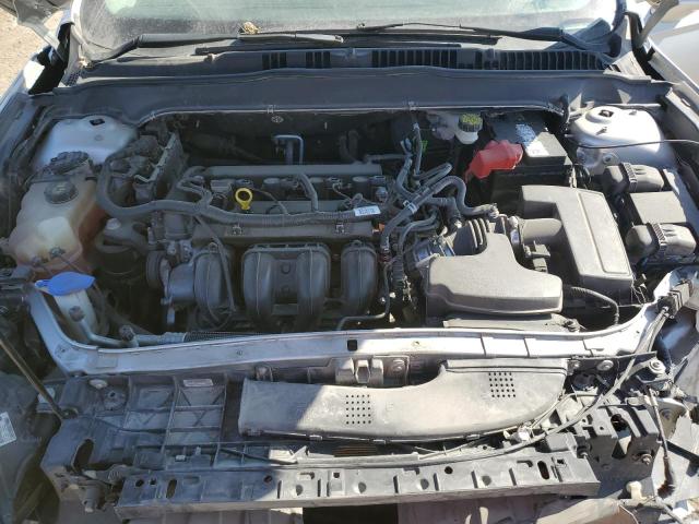 3FA6P0H7XGR381105 - 2016 FORD FUSION SE SILVER photo 11