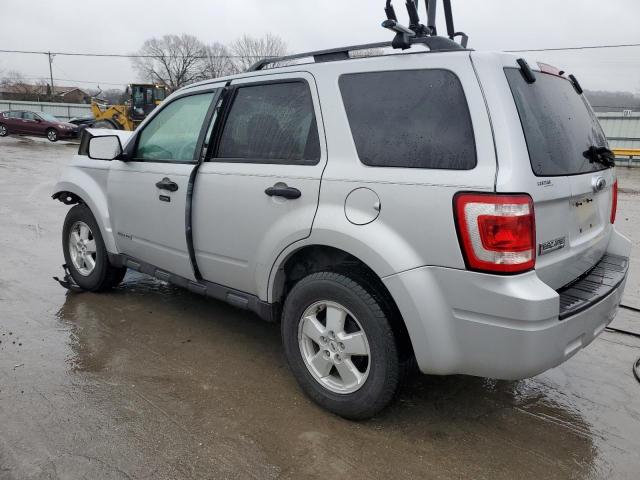 1FMCU03Z78KE47108 - 2008 FORD ESCAPE XLT SILVER photo 2