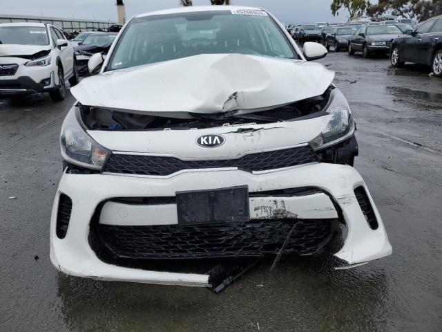 3KPA24AB5KE166756 - 2019 KIA RIO S WHITE photo 5