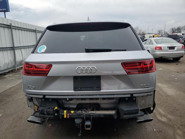 WA1VAAF77JD014835 - 2018 AUDI Q7 PRESTIGE SILVER photo 6