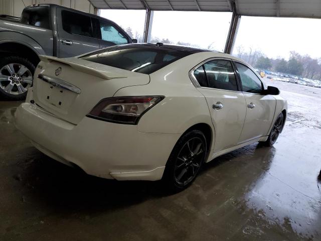 1N4AA5AP9CC817843 - 2012 NISSAN MAXIMA S WHITE photo 3