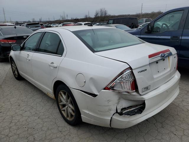 3FAHP0JA9BR266583 - 2011 FORD FUSION SEL WHITE photo 2