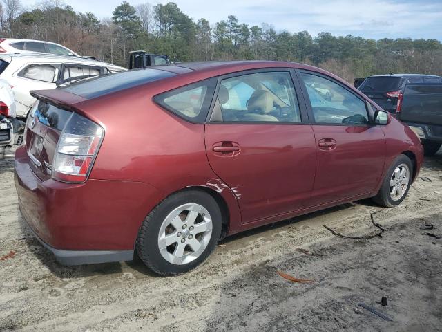 JTDKB20U557014220 - 2005 TOYOTA PRIUS MAROON photo 3