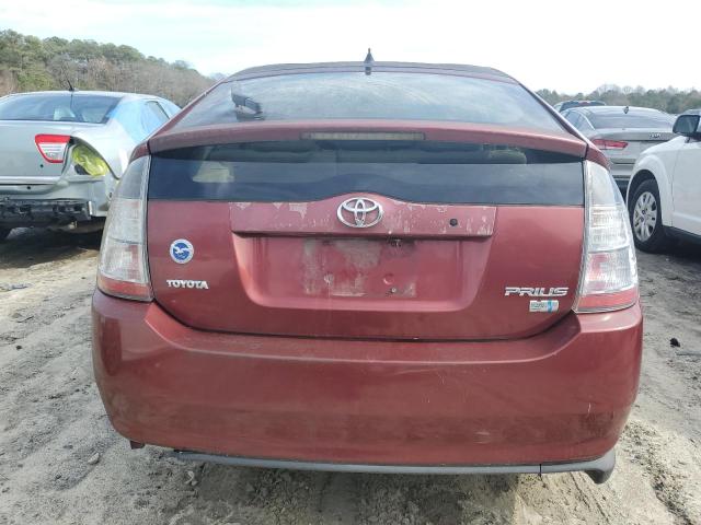 JTDKB20U557014220 - 2005 TOYOTA PRIUS MAROON photo 6