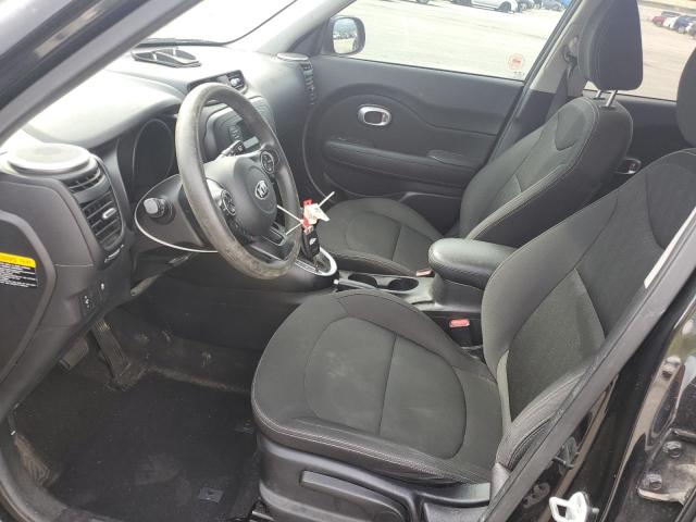 KNDJN2A28E7739102 - 2014 KIA SOUL BLACK photo 7