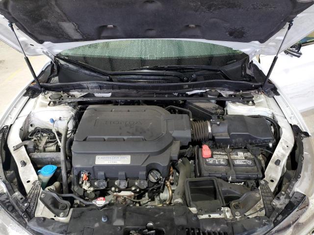 1HGCR3F85GA005749 - 2016 HONDA ACCORD EXL WHITE photo 11