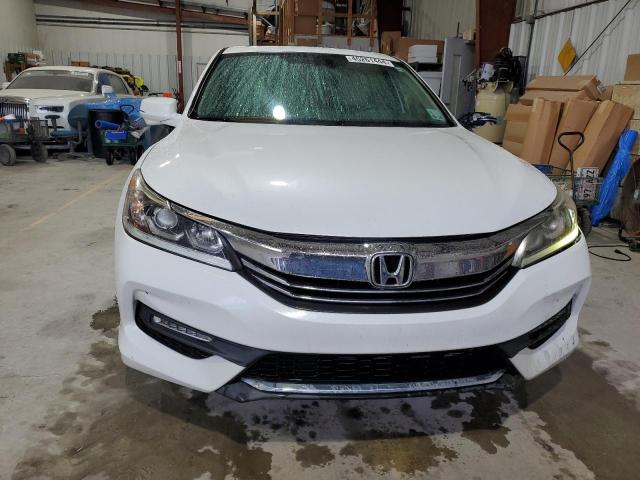 1HGCR3F85GA005749 - 2016 HONDA ACCORD EXL WHITE photo 5