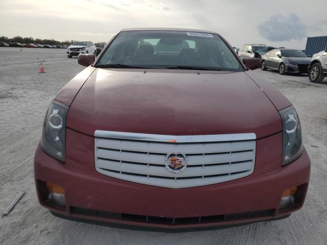 1G6DP577X60180399 - 2006 CADILLAC CTS HI FEATURE V6 RED photo 5