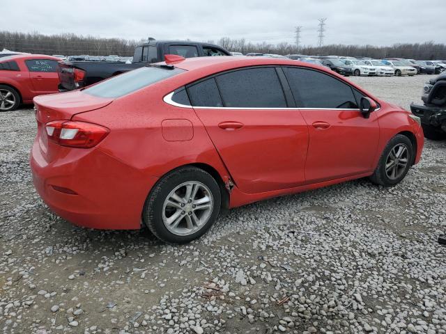 1G1BE5SMXH7123615 - 2017 CHEVROLET CRUZE LT RED photo 3