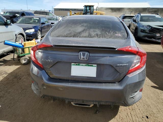 2HGFC2F87MH542709 - 2021 HONDA CIVIC SPORT GRAY photo 6