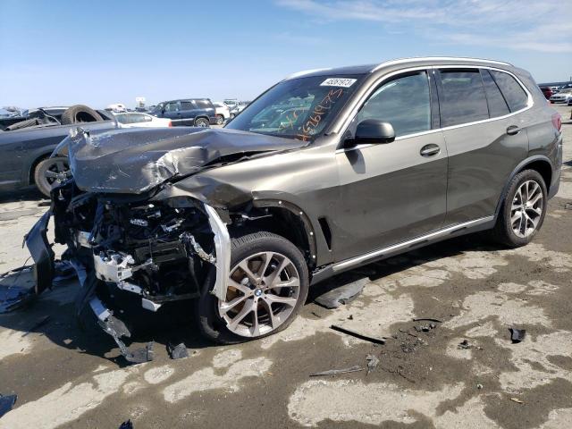 5UXCR6C01N9M94890 - 2022 BMW X5 XDRIVE40I GRAY photo 1