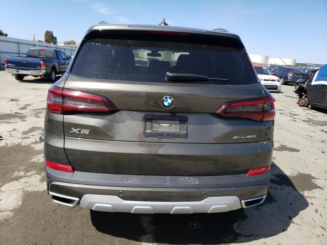 5UXCR6C01N9M94890 - 2022 BMW X5 XDRIVE40I GRAY photo 6